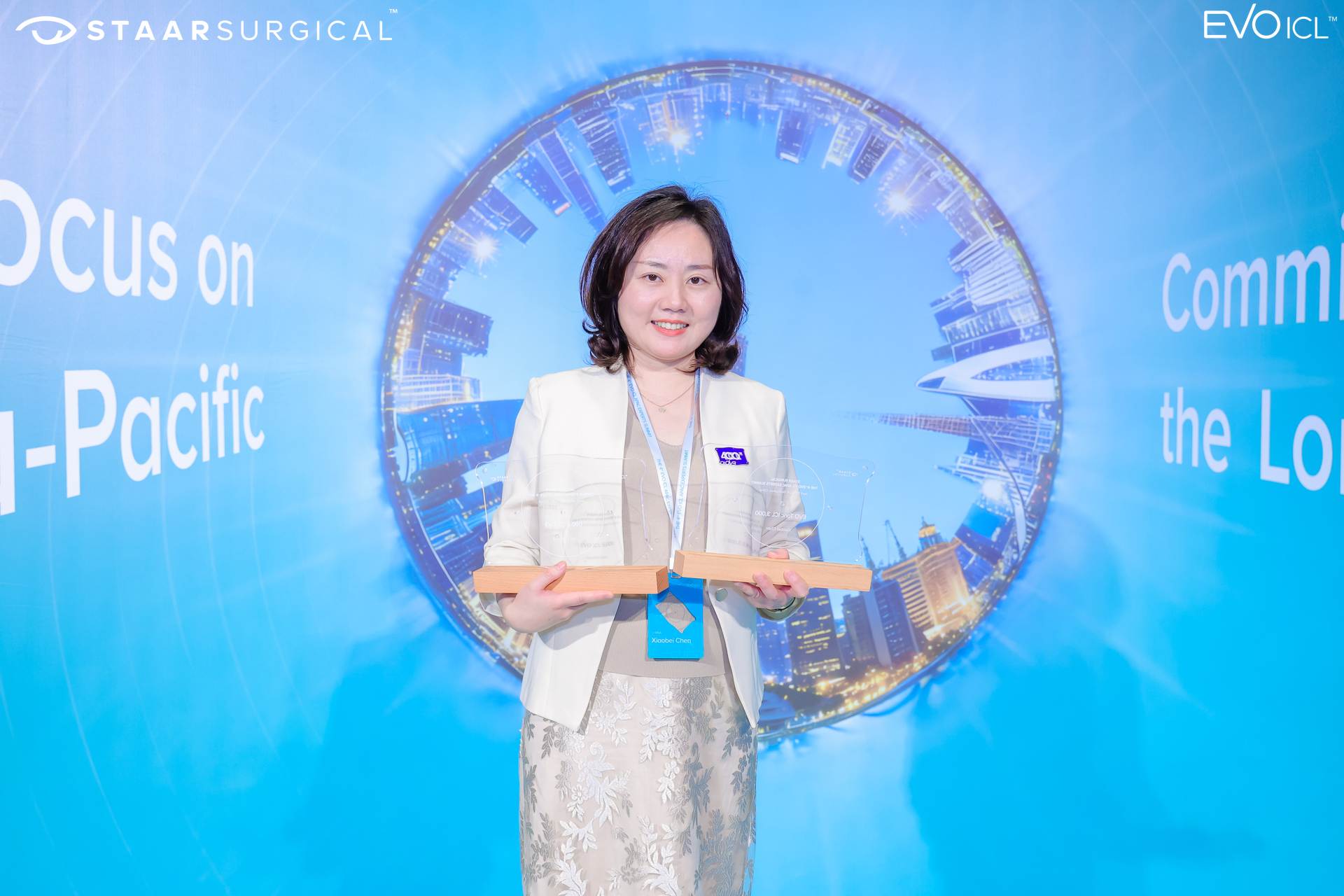 蜚声国际 载誉归来！陈晓蓓主任亮相第四届EVO ICL亚太高峰论坛，斩获三项国际大奖！