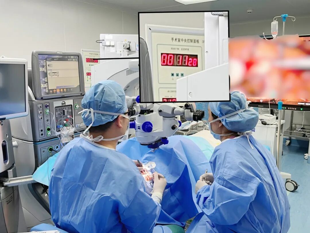 “只要我们能够帮到患者，再晚，我们也会坚持。”眼底外伤科团队奋战至深夜抢救患者视力