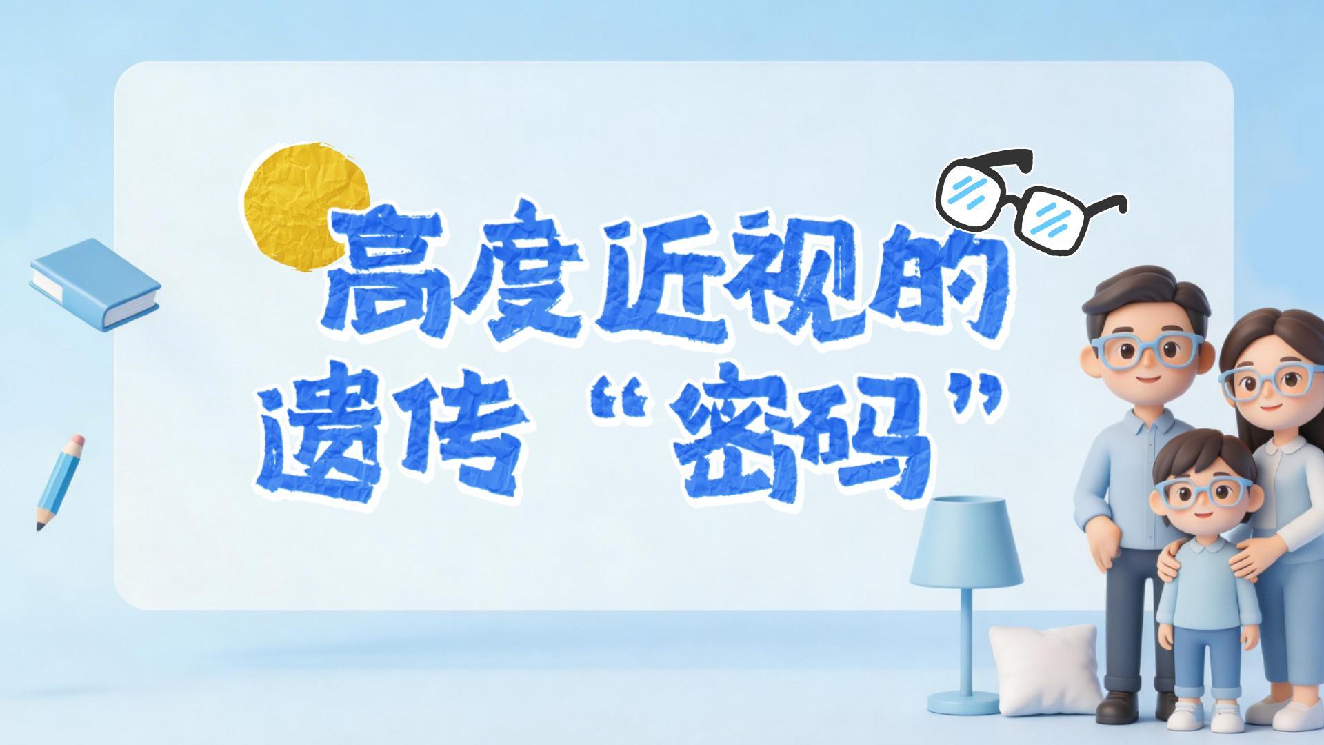 父母的近视，会“传”给孩子吗？